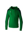 EVO STAR sweatshirt met capuchon smaragd/pine grove
