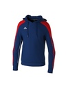 EVO STAR sweatshirt met capuchon new navy/rood
