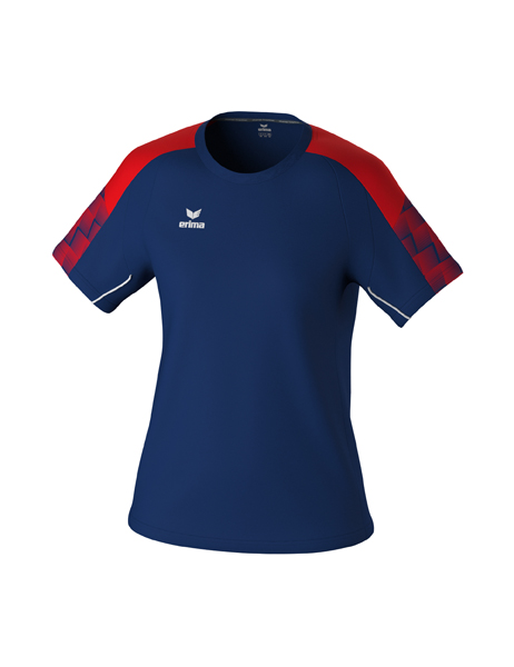 EVO STAR T-Shirt new navy/rood Dames