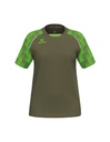 EVO STAR shirt kaki/green gecko Dames