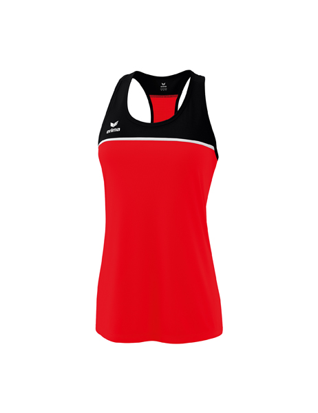CHANGE by erima tanktop rood/zwart/wit Dames