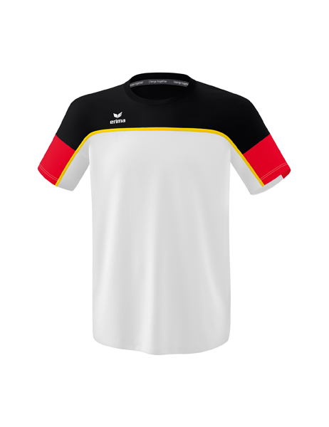 CHANGE by erima T-shirt wit/zwart/rood