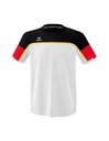 CHANGE by erima T-shirt wit/zwart/rood