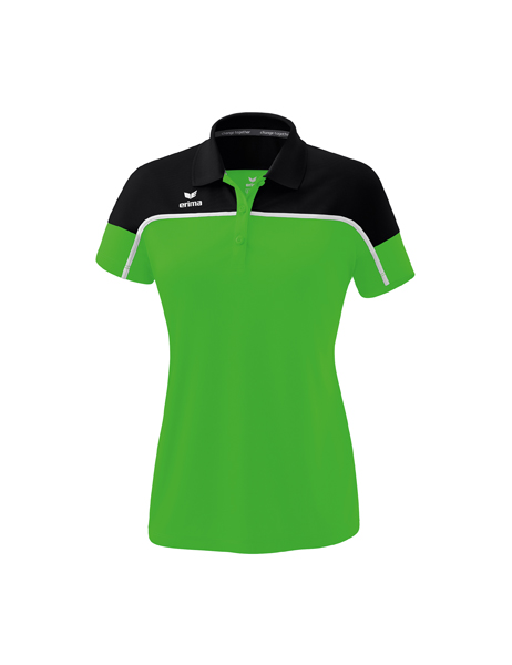 CHANGE by erima polo green/zwart/wit Dames
