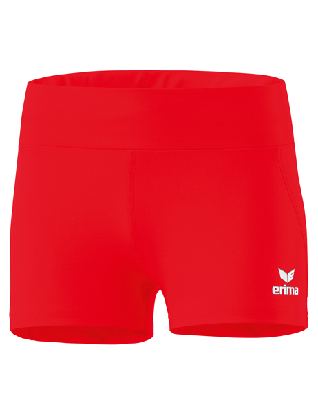 RACING atletiek hotpants rood Dames