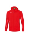 LIGA STAR trainingsjack met capuchon rood/wit