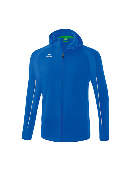 LIGA STAR trainingsjack met capuchon new royal/wit