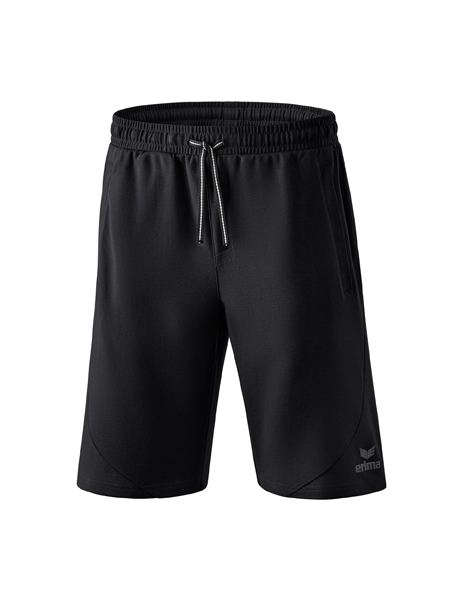 Essential sweatshort zwart