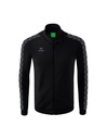 Essential Team Tracktop jack zwart/slate grey