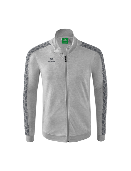 Essential Team Tracktop jack licht grey melange/slate grey