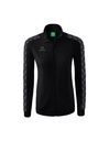 Essential Team Tracktop jack zwart/slate grey Dames