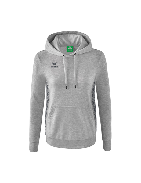 Essential Team sweatshirt met capuchon licht grey melange/slate grey Dames