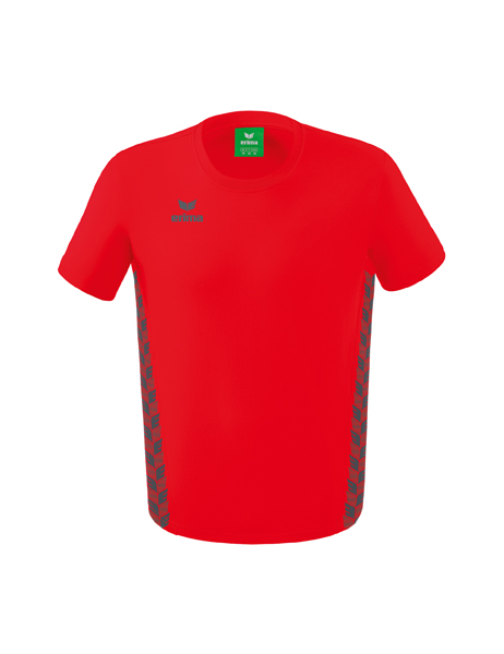 Essential Team T-shirt rood/slate grey