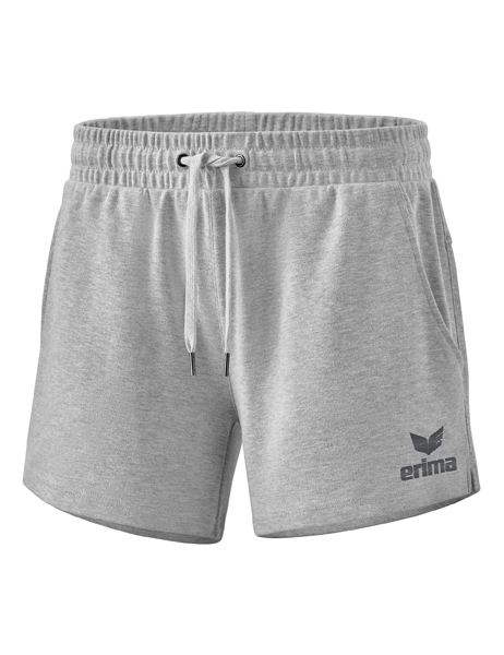 Essential Team sweatshort licht grey melange Dames