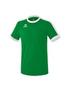 Retro Star shirt smaragd/wit