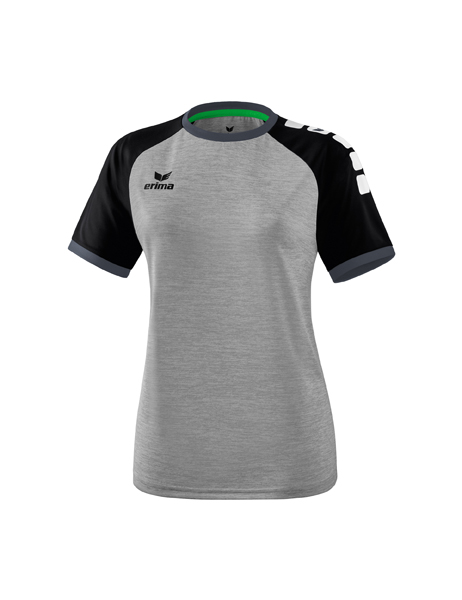Zenari 3.0 Shirt dames grey melange/zwart/donkergrijs Dames