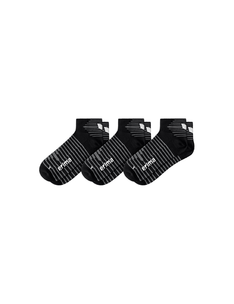 3Er Pack Sportsocke 3 paar korte sokken zwart