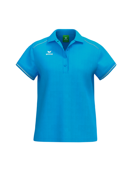 CMPT Poloshirt curaçao/wit Dames