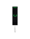Captain Armband with velcro zwart