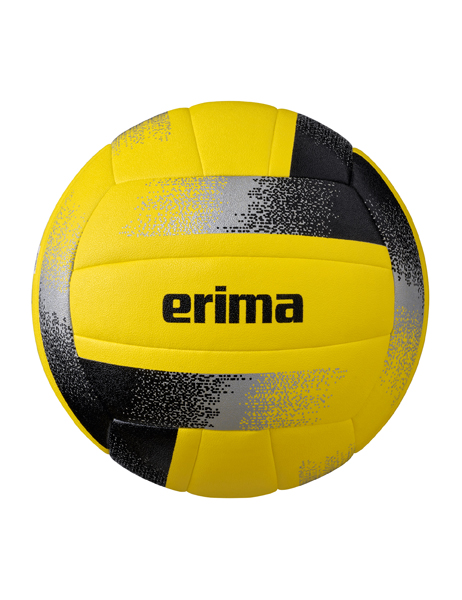 Hybride volleybal geel/zwart/zilver