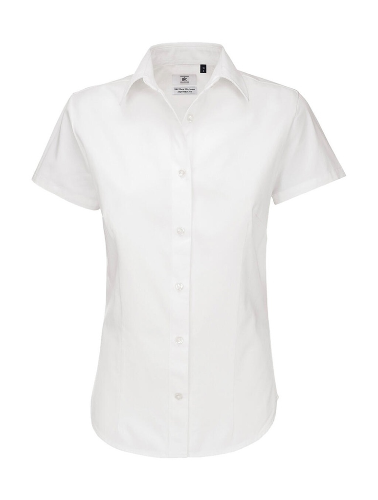 Sharp SSL/women Twill Shirt White