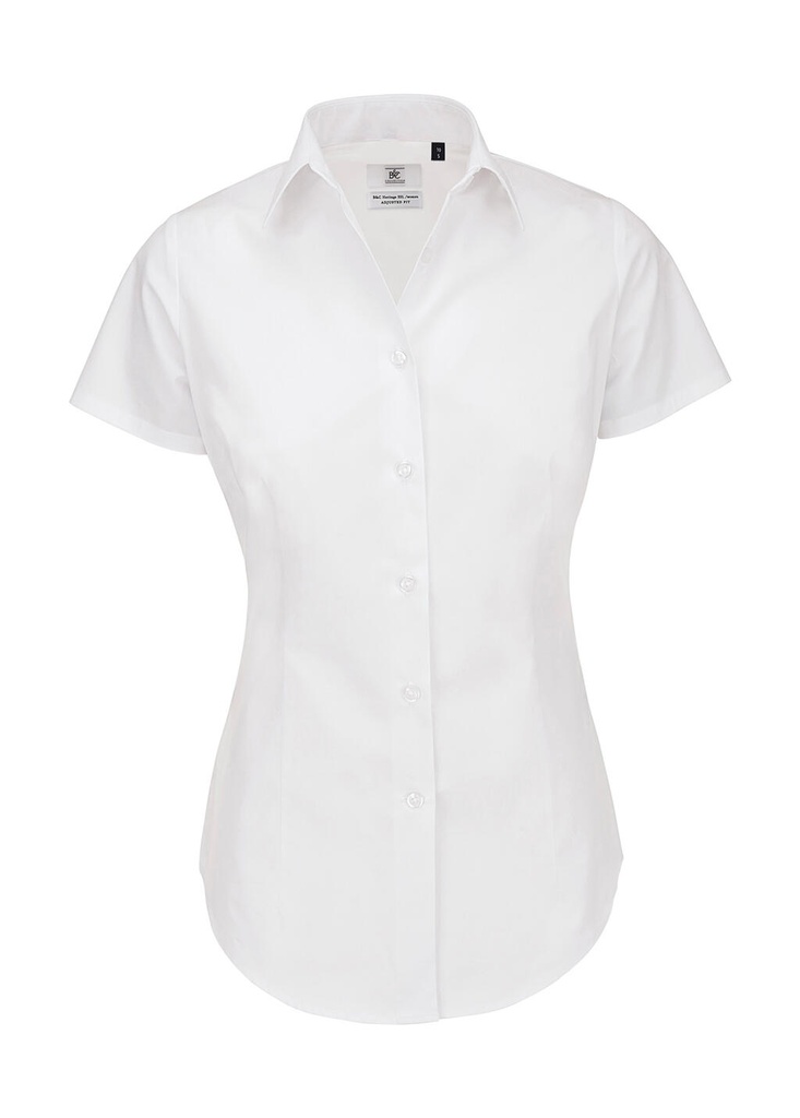 Ladies' Heritage Poplin Shirt - SWP44 White