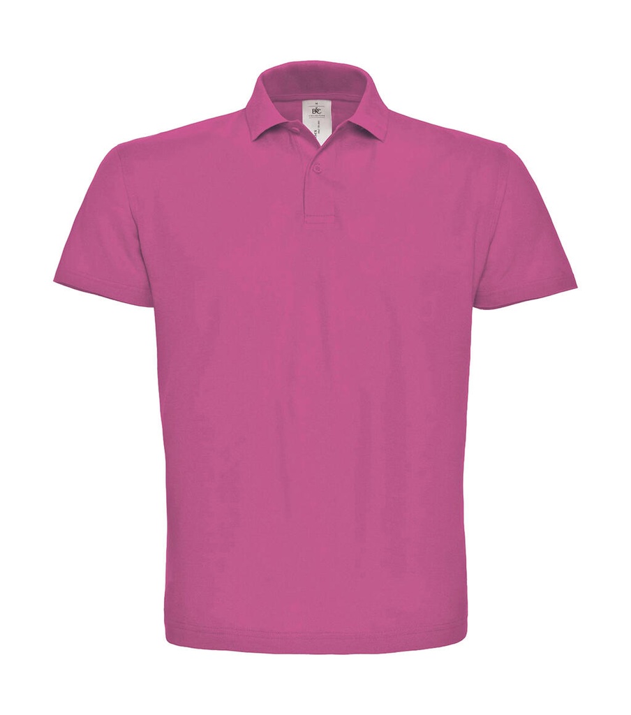 ID.001 Piqué Polo Shirt Fuchsia