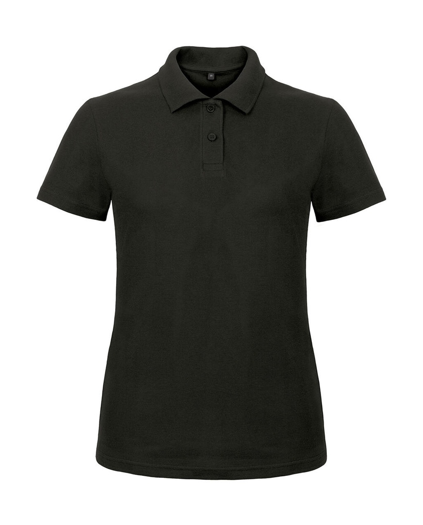 ID.001 /women Piqué Polo Shirt Black