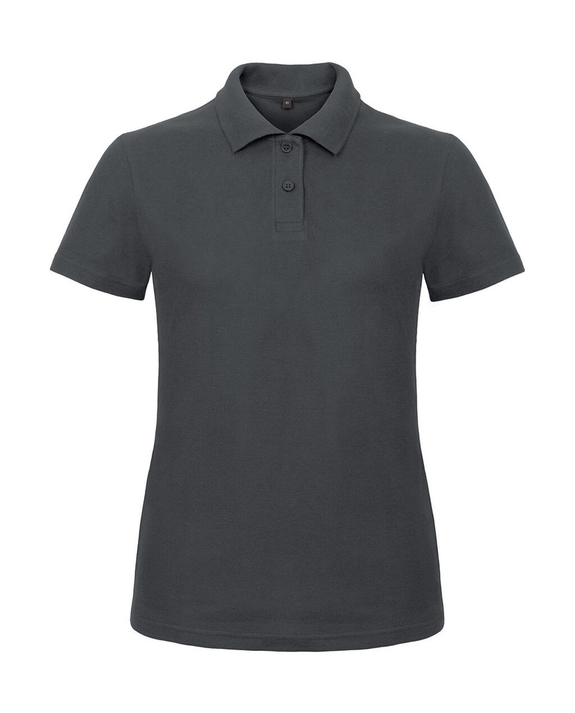 ID.001 /women Piqué Polo Shirt Anthracite