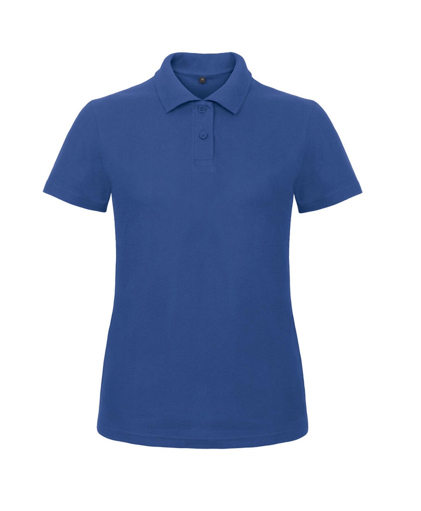 ID.001 /women Piqué Polo Shirt Royal Blue