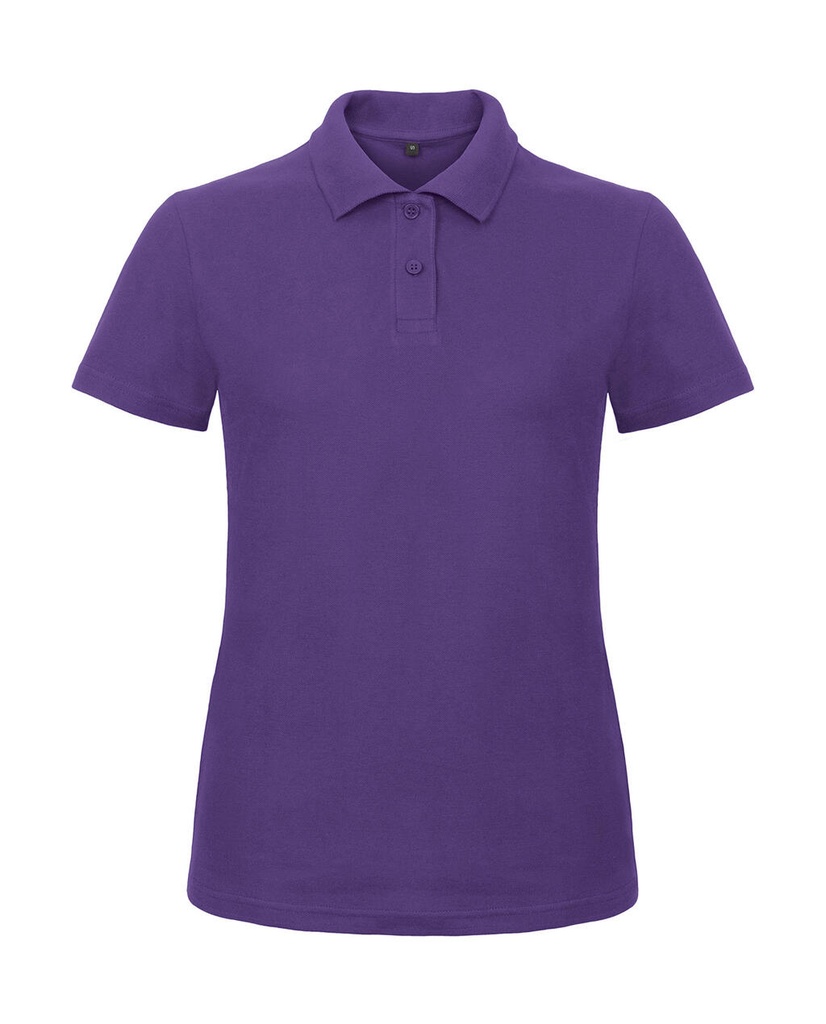 ID.001 /women Piqué Polo Shirt Purple