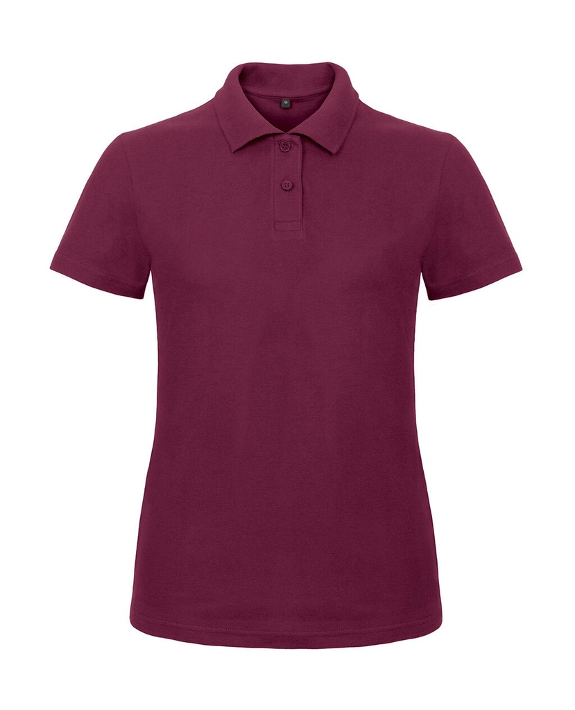 ID.001 /women Piqué Polo Shirt Wine