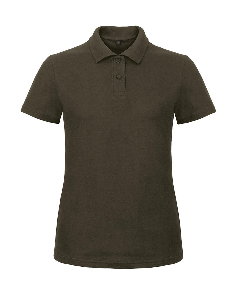ID.001 /women Piqué Polo Shirt Brown