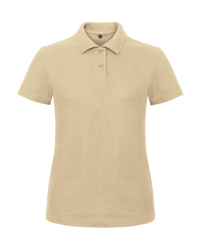ID.001 /women Piqué Polo Shirt Sand
