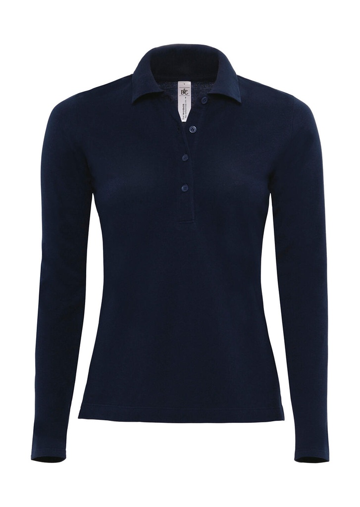 Safran Pure LSL/women Polo Navy