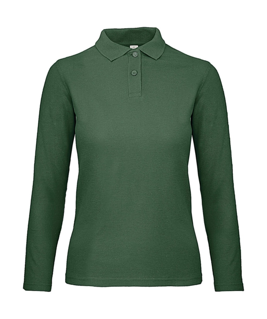 ID.001 LSL /women Polo Bottle Green