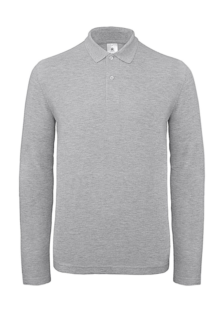 ID.001 LSL Polo Heather Grey