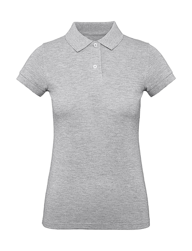 Inspire Polo /women Heather Grey