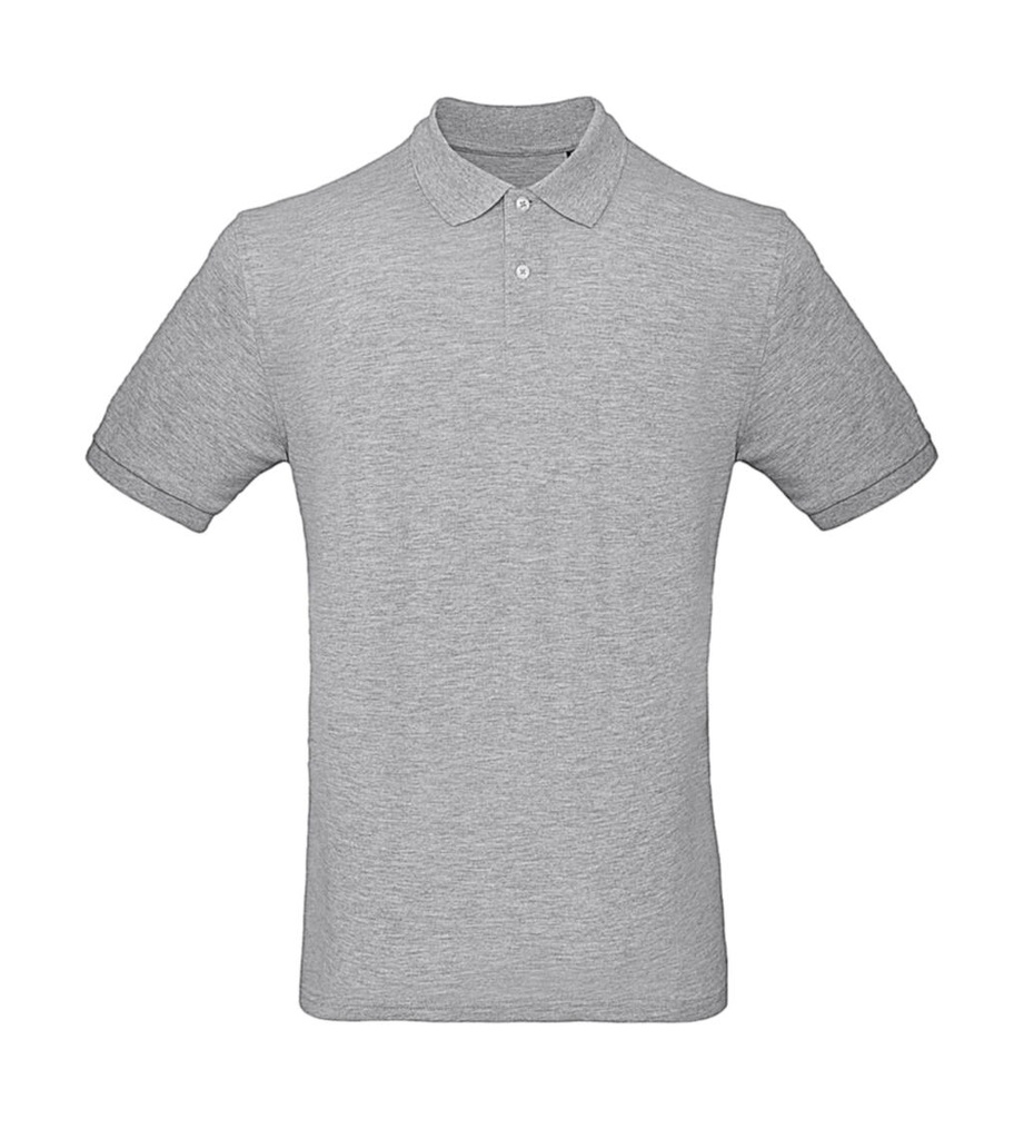 Inspire Polo /men Heather Grey