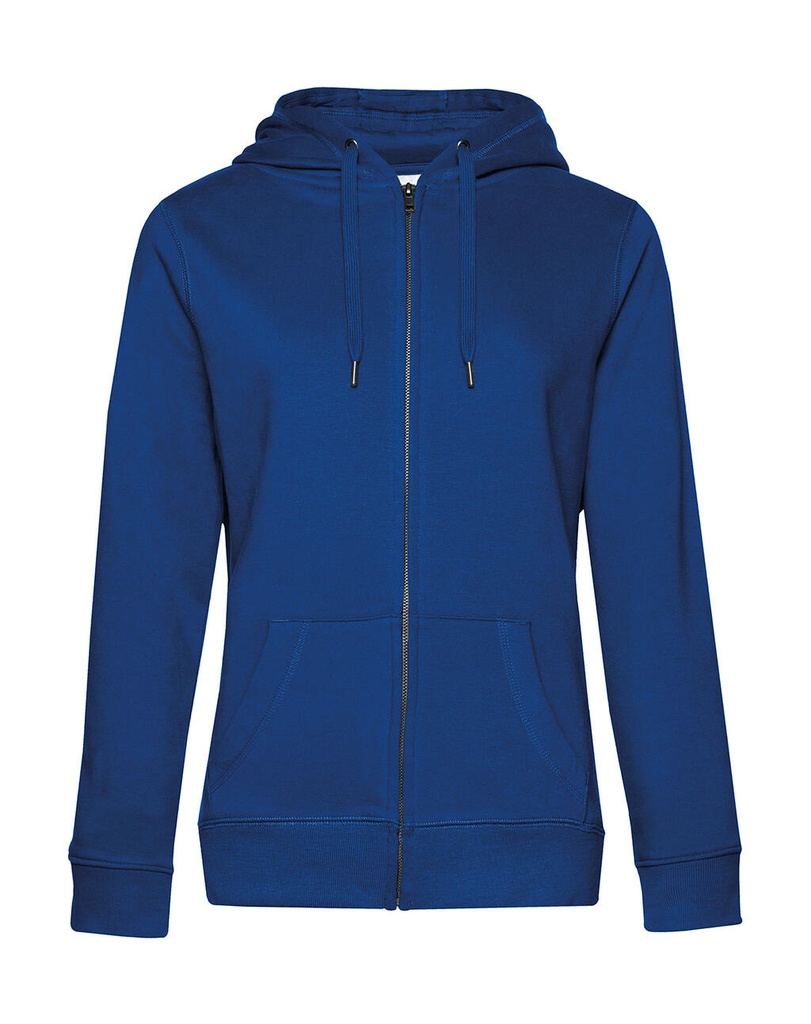 QUEEN Zipped Hooded /women Royal