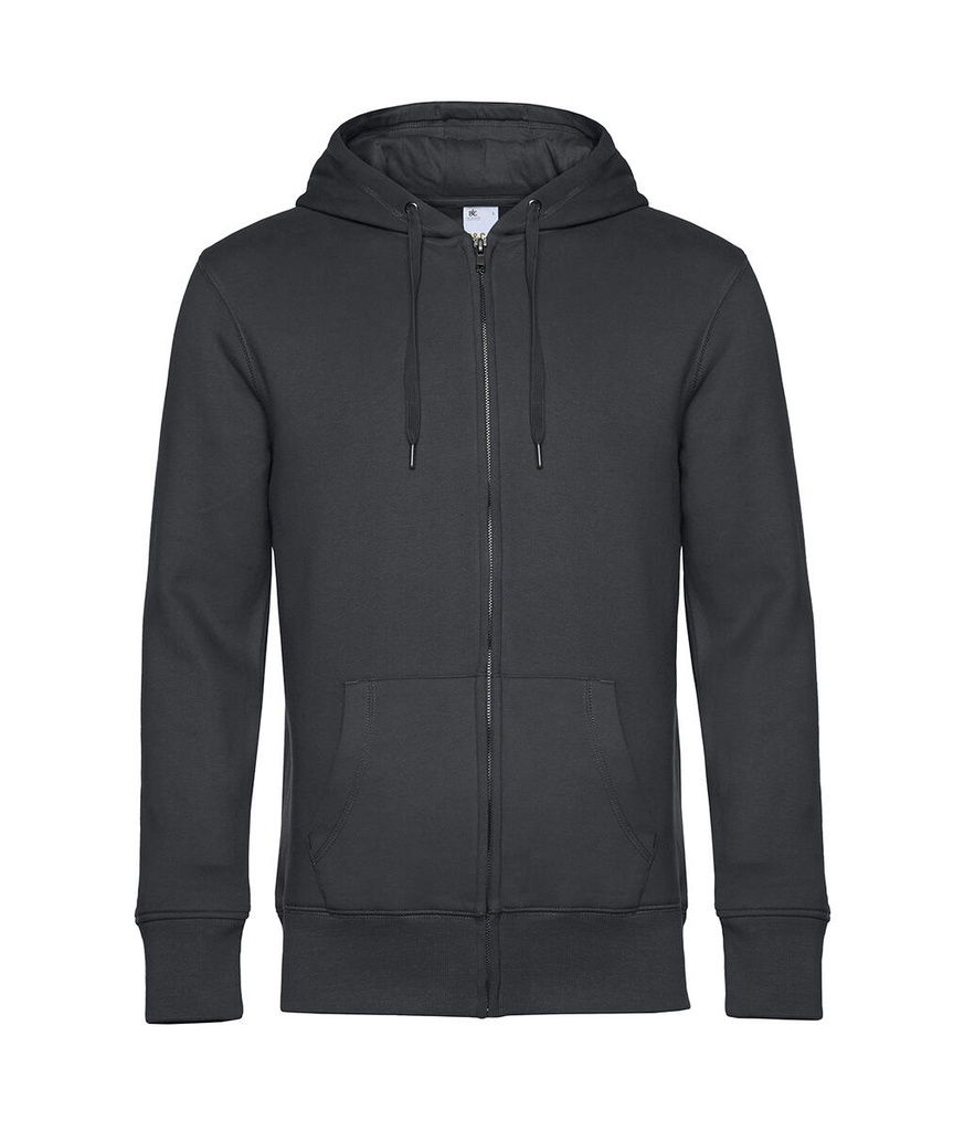 KING Zipped Hooded Asphalt