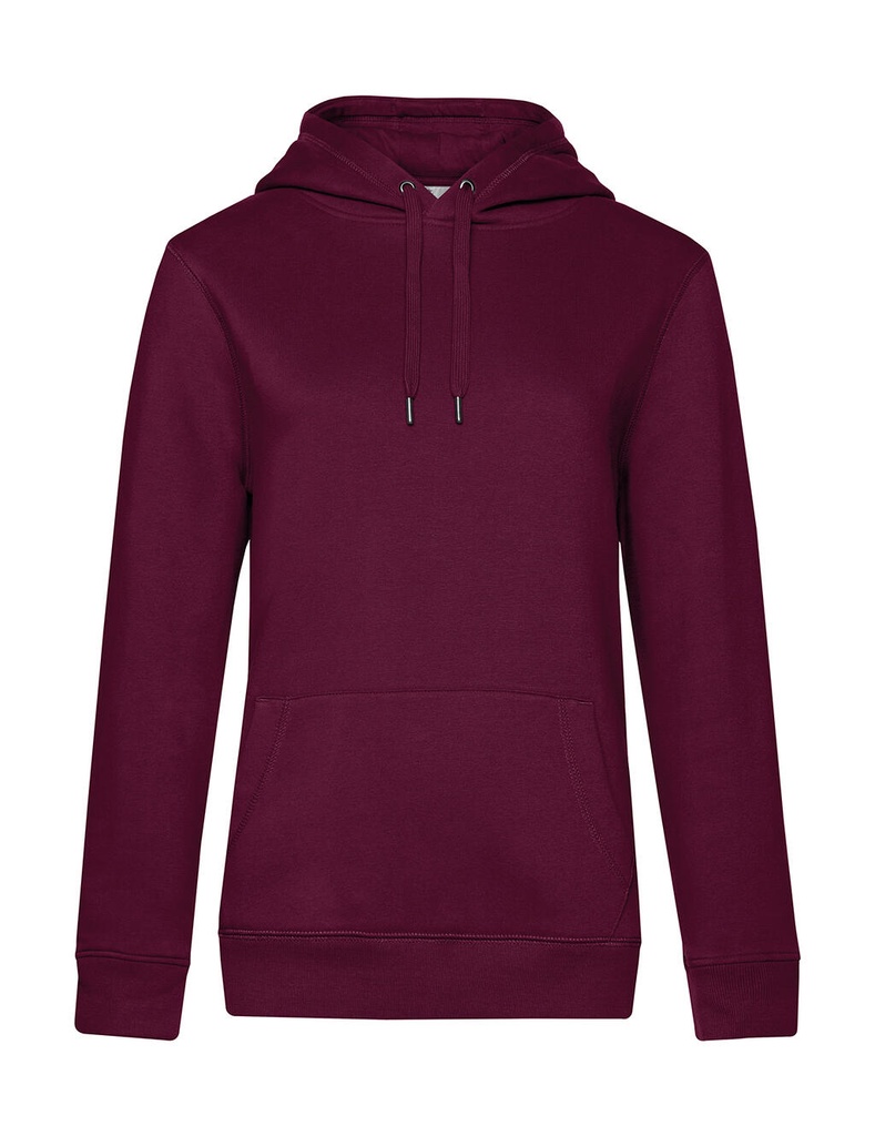 QUEEN Hooded /women Dark Cherry