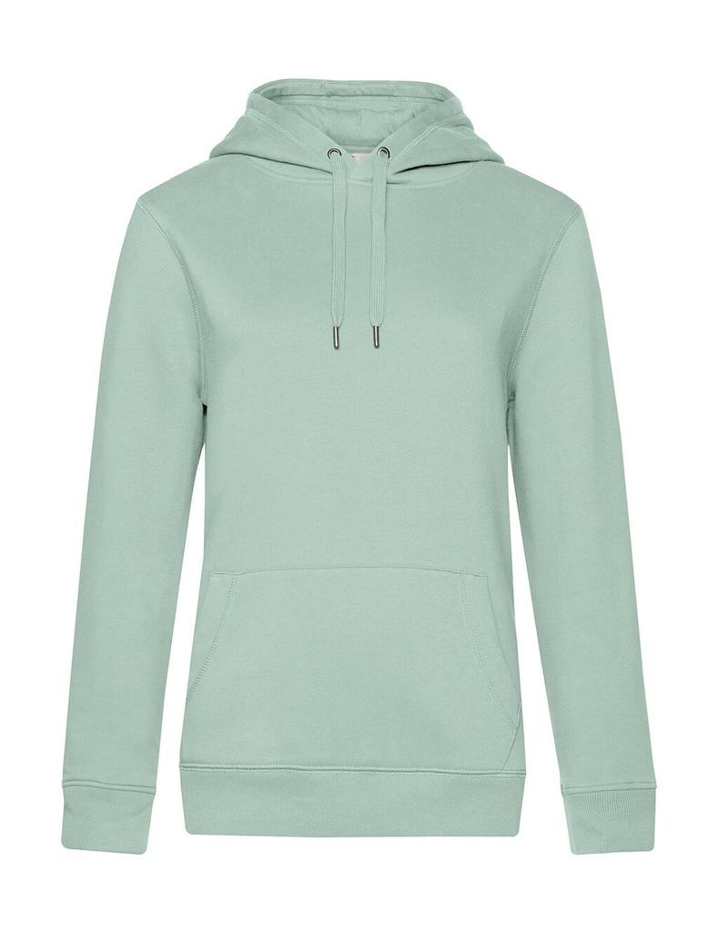 QUEEN Hooded /women Aqua Green
