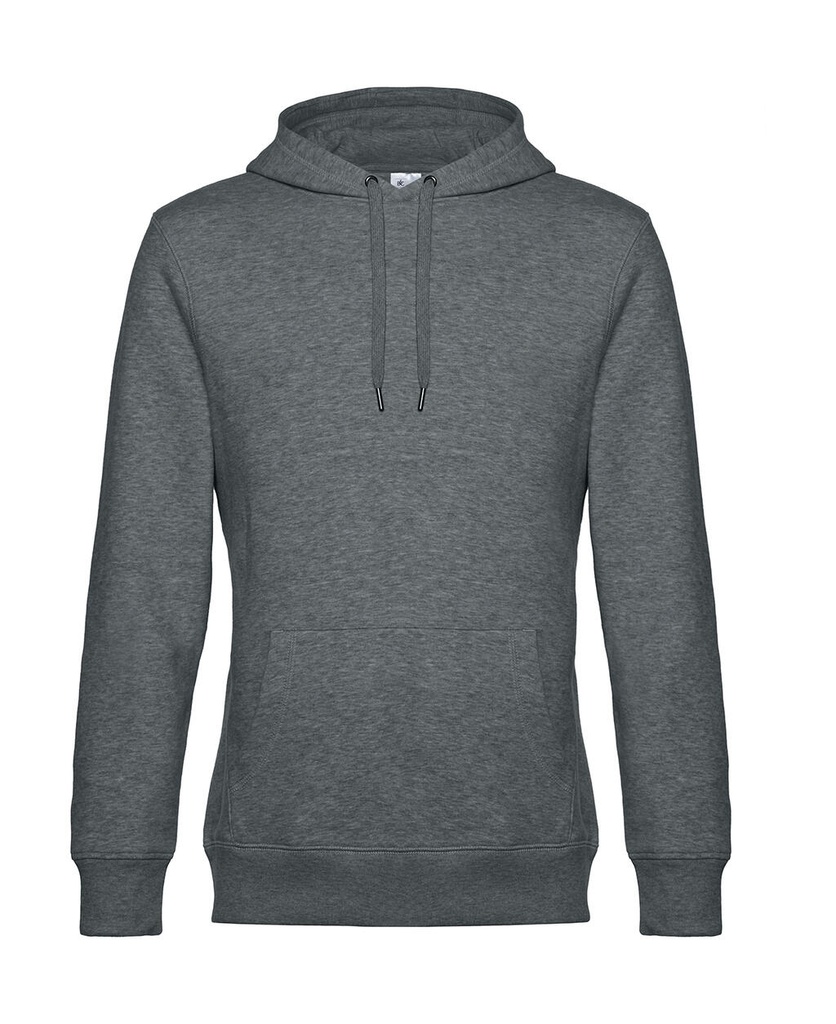 KING Hooded Heather Mid Grey
