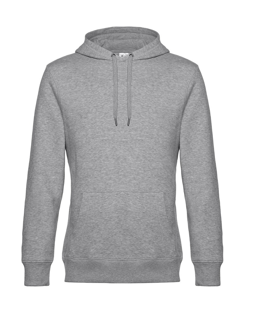 KING Hooded Heather Grey