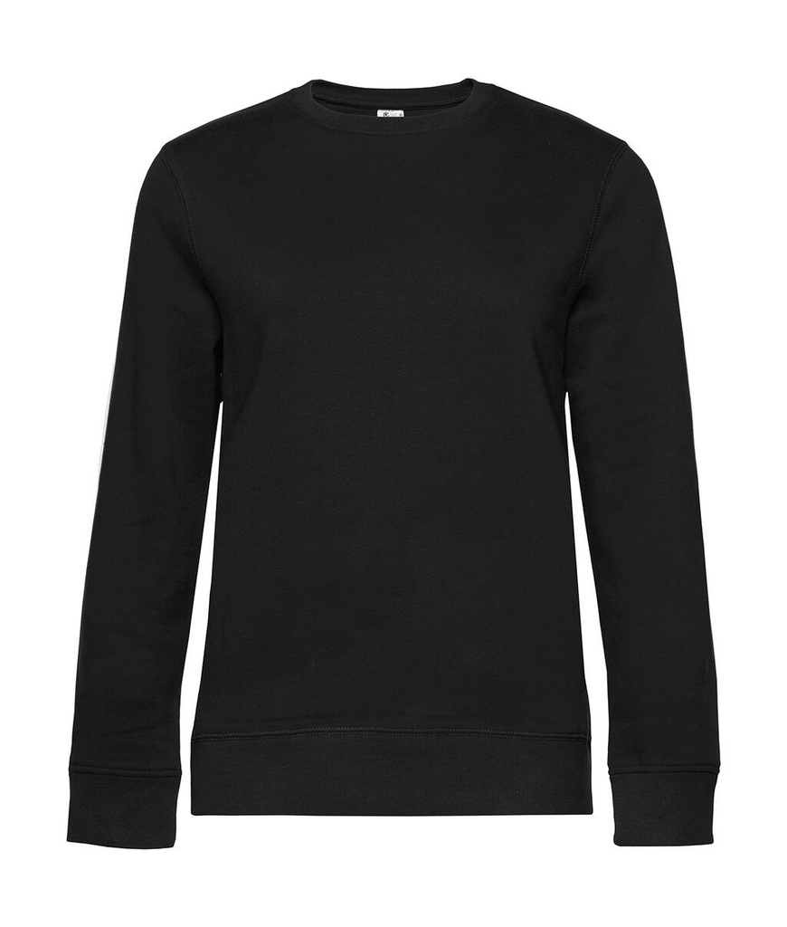 QUEEN Crew Neck /women Black Pure