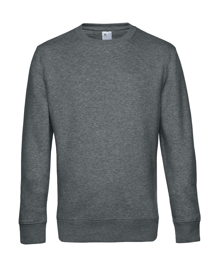 KING Crew Neck Heather Mid Grey