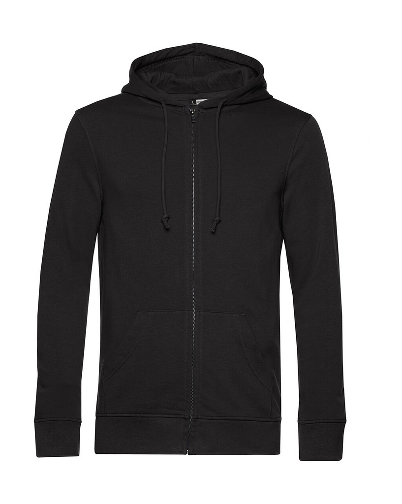 Inspire Zipped Hood Black Pure
