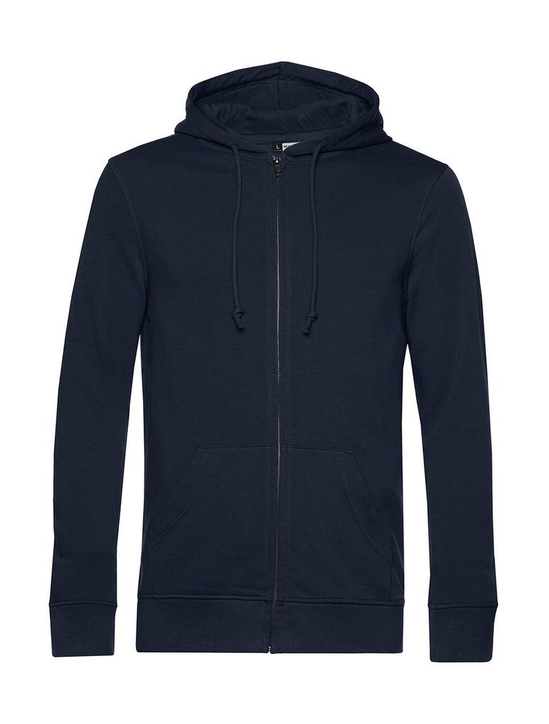 Inspire Zipped Hood Navy Blue