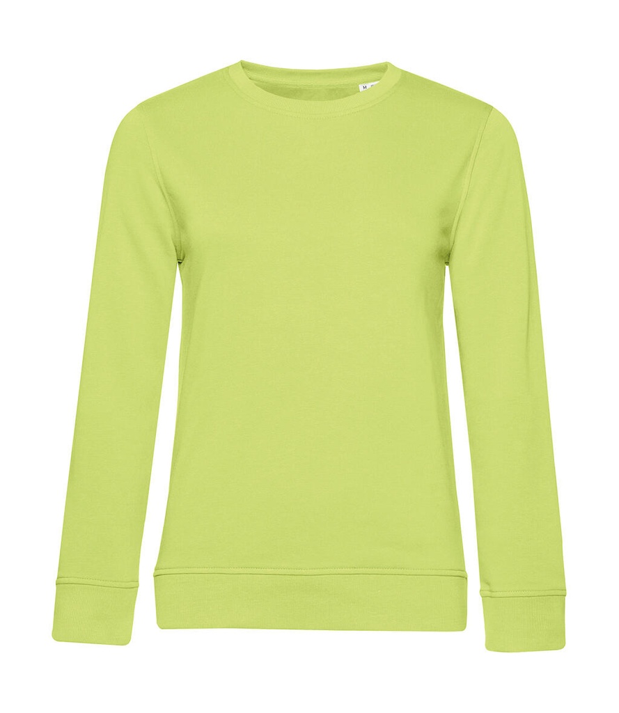 Crew Neck /women French Terry Lime
